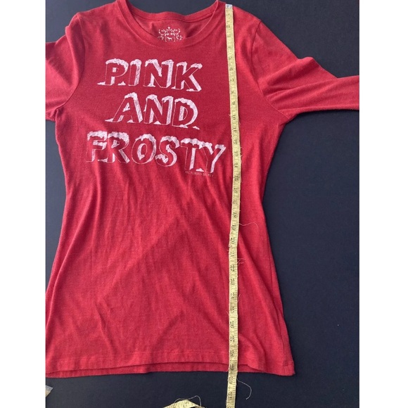 Victoria’s Secret PINK “Pink And Frosty” Shirt - Picture 4 of 5